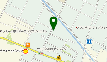 公文式本中山4丁目教室の地図画像