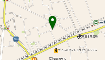 公文式三里木教室の地図画像