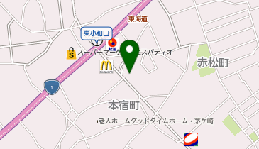 公文式赤松町教室の地図画像
