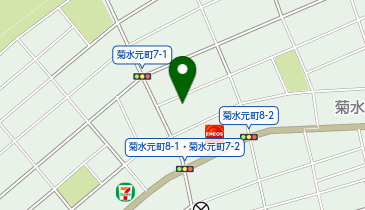 公文式白菊教室の地図画像