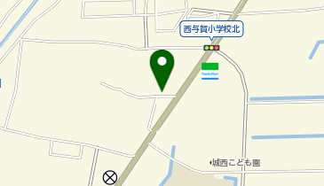 公文式西与賀教室の地図画像