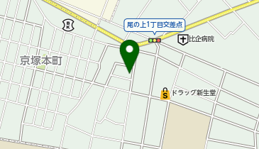 公文式熊本尾ノ上教室の地図画像