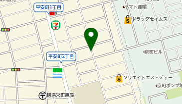 公文式平安町教室の地図画像