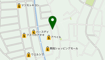 公文式真岡ショッピングM教室の地図画像