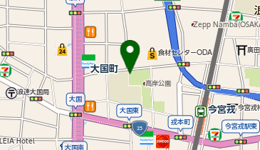 公文式敷津小前教室の地図画像