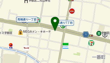 公文式中央教室の地図画像