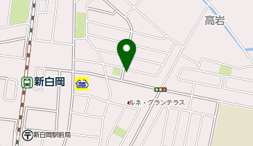 公文式白岡東教室の地図画像