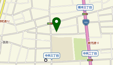 公文式青森中央教室の地図画像