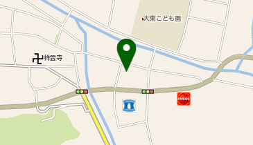 公文式大東教室の地図画像