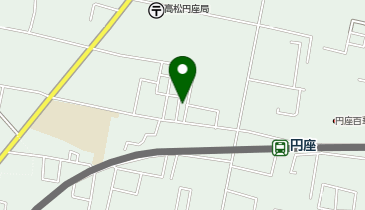 公文式高松円座西教室の地図画像