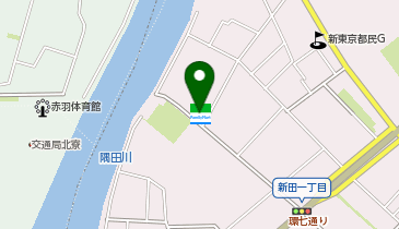 公文式新田1丁目教室の地図画像