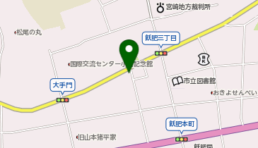 公文式日南飫肥教室の地図画像