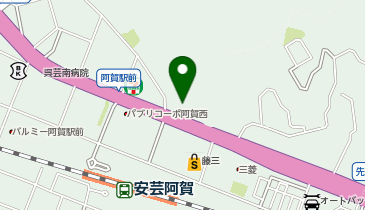 公文式阿賀中央教室の地図画像