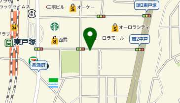 公文式東戸塚駅東口教室の地図画像
