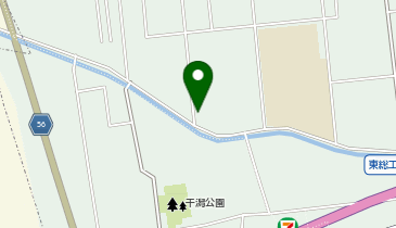 公文式干潟小前教室の地図画像
