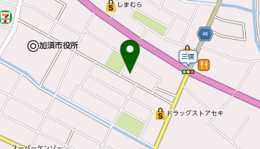 公文式市役所通り教室の地図画像