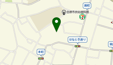 公文式田原中部教室の地図画像
