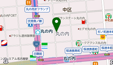 公文式丸の内教室の地図画像