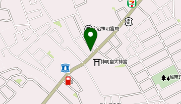 公文式神明教室の地図画像