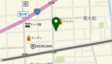 公文式青木教室の地図画像