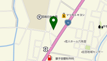 公文式宮崎みなみ住吉教室の地図画像