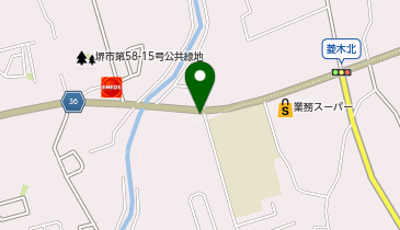 公文式福泉教室の地図画像