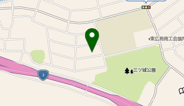 公文式三ツ城西教室の地図画像