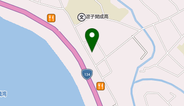 公文式逗子海岸教室の地図画像