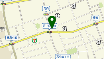 公文式鹿島教室の地図画像