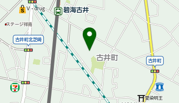 公文式古井町教室の地図画像