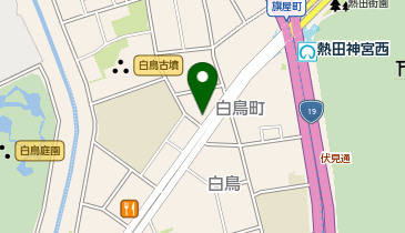 公文式白鳥教室の地図画像