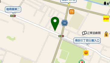 公文式第三砂町小西教室の地図画像