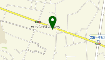 公文式千波東教室の地図画像