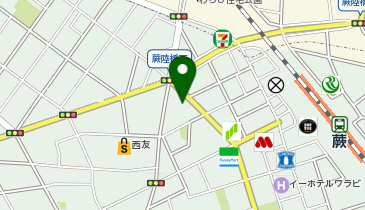 公文式蕨駅西口教室の地図画像