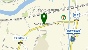公文式白山町南教室の地図画像