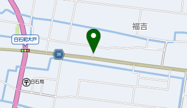 公文式白石教室の地図画像