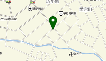 公文式宇和島宇和津教室の地図画像