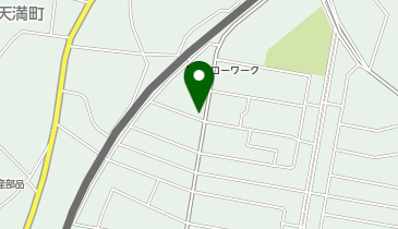 公文式天満町教室の地図画像