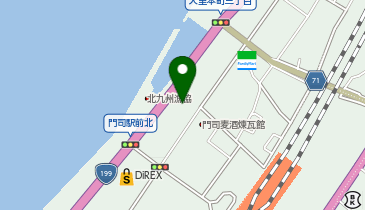公文式門司赤煉瓦教室の地図画像