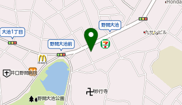 公文式大池教室の地図画像