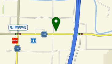 公文式海南亀川教室の地図画像