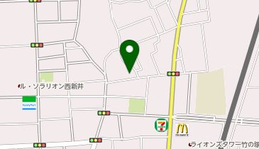 公文式伊興1丁目教室の地図画像
