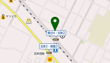 アイン薬局 千歳富丘店の地図画像