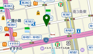 アイン薬局 札幌中央店の地図画像