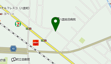 アイン薬局 八雲店の地図画像