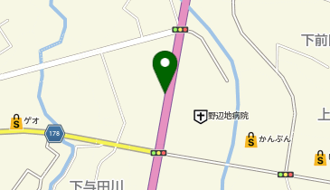 アイン薬局 野辺地店の地図画像