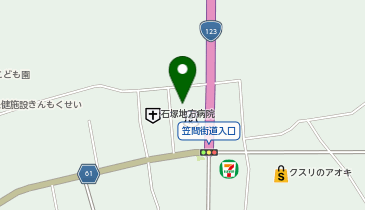 アイン薬局 常北店の地図画像