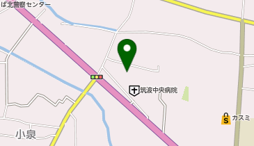アイン薬局 つくば北条店の地図画像