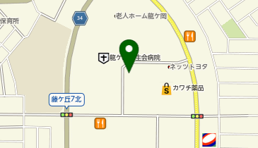 アイン薬局 龍ケ崎済生会病院店の地図画像