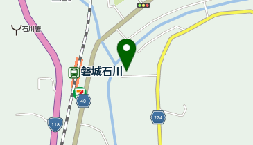 アイン薬局 福島石川店の地図画像